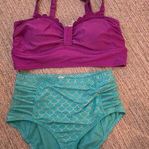 Disney little mermaid swim suit